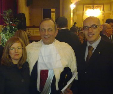 da sinistra: Stefania Cerutti, Cesare Emanuel, Andrea Cottini