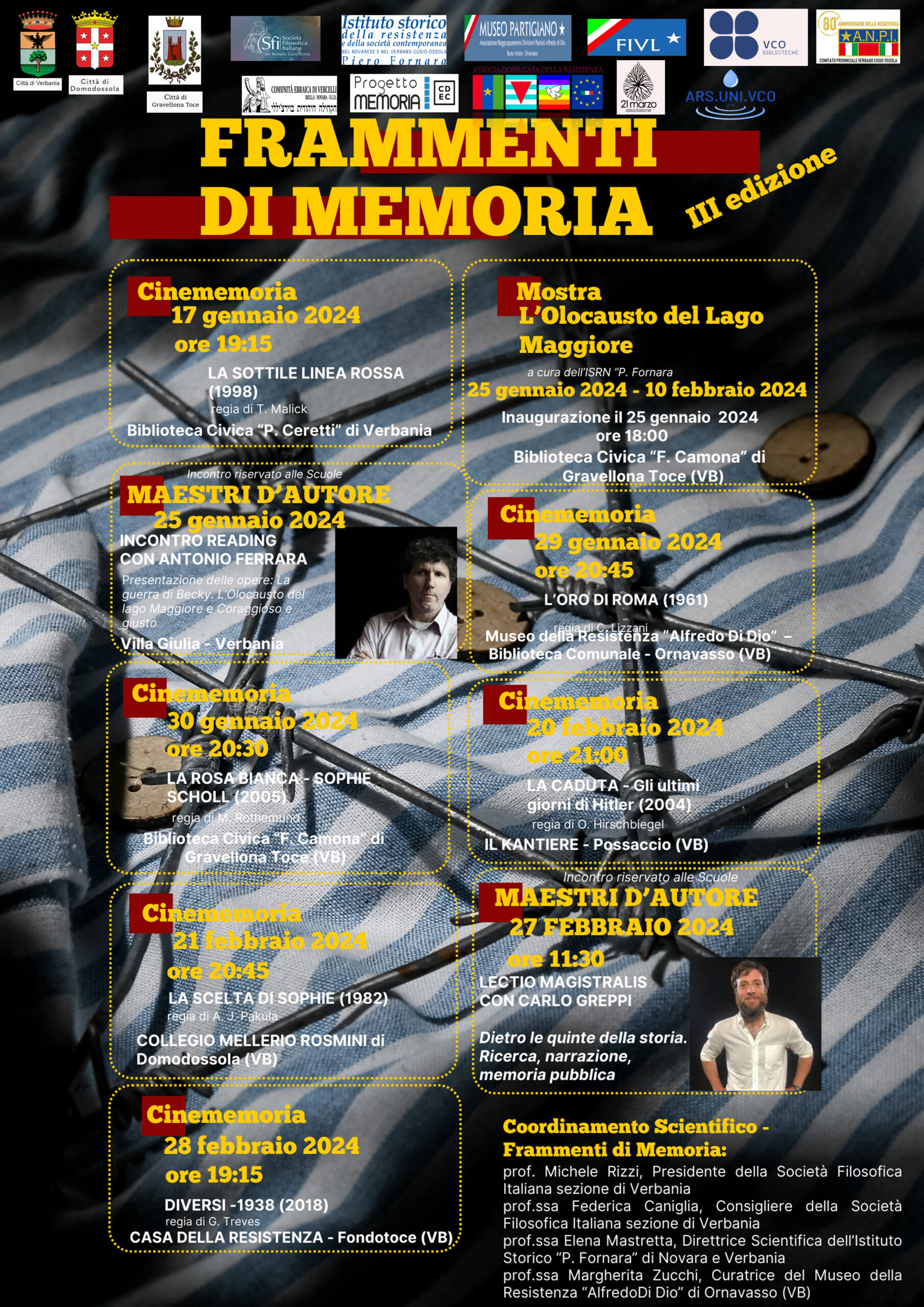 FRAMMENTI DI MEMORIA