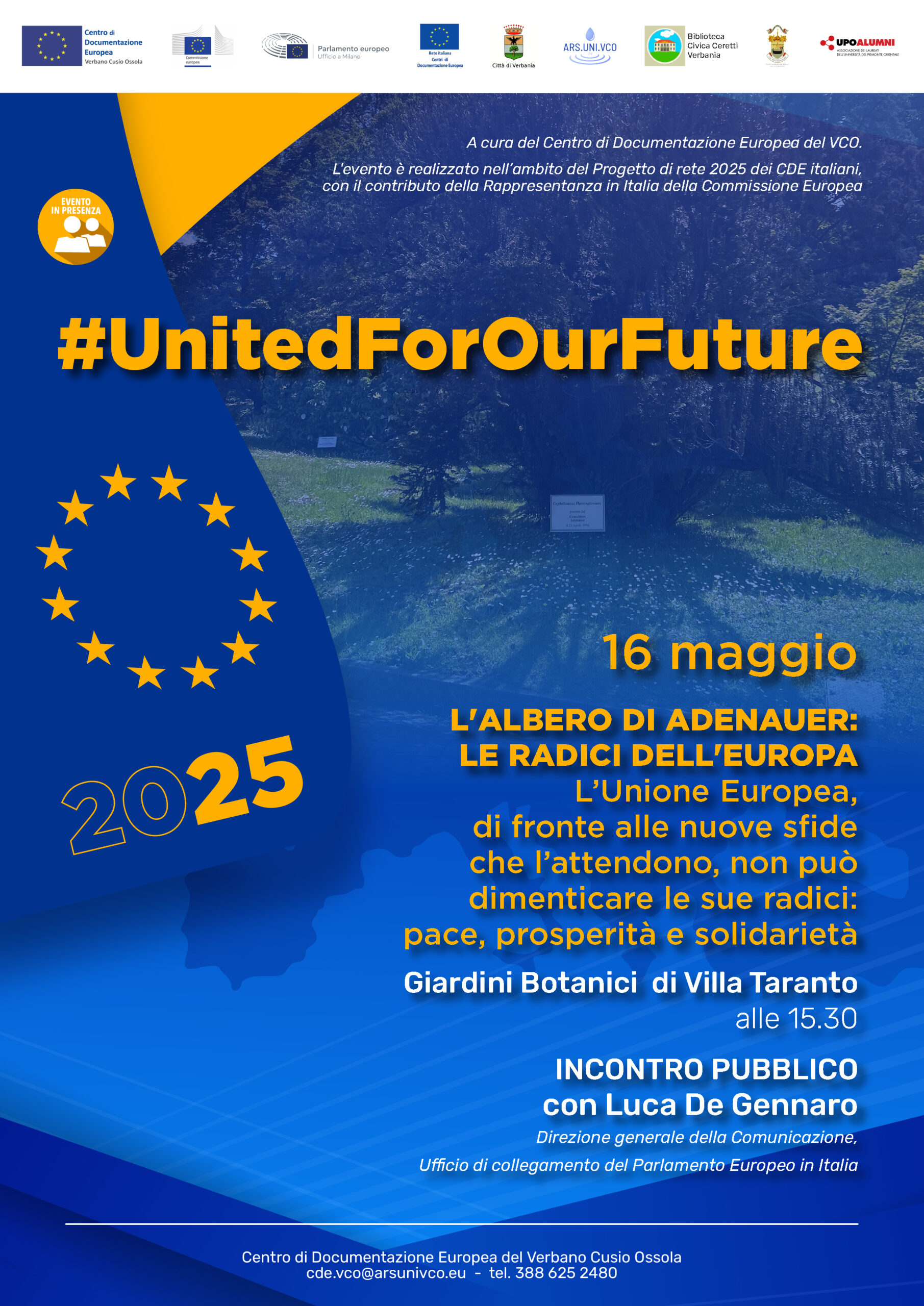 #UnitedForOurFuture_16maggio2025-VillaTaranto #UnitedForOurFuture_16maggio2025-VillaTaranto