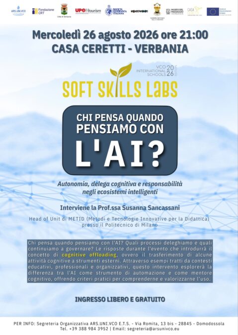 Locandina - Evento pubblico - Soft Skills Labs