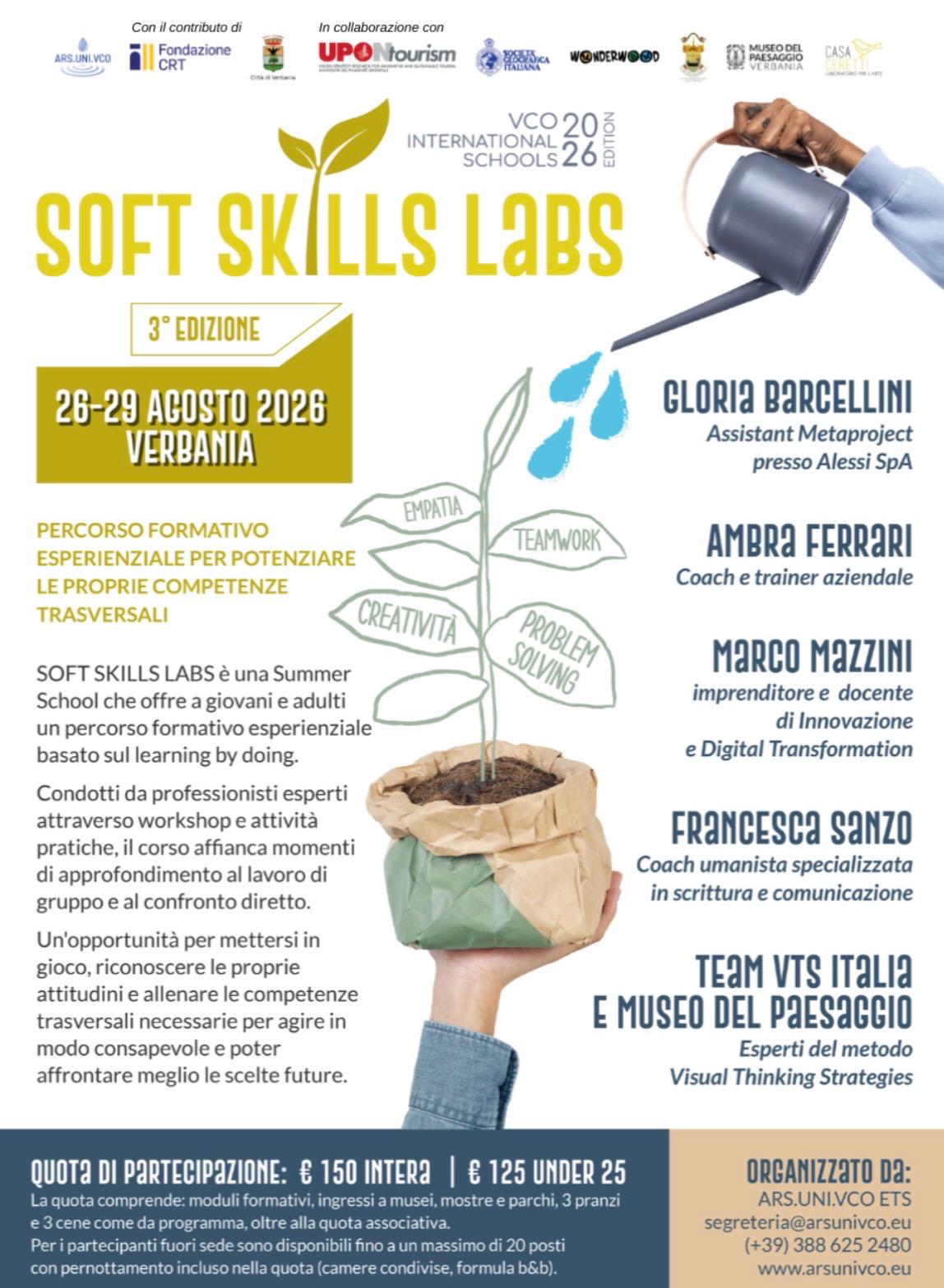 Locandina Soft Skills Labs