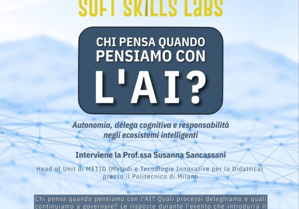 Locandina - Evento pubblico - Soft Skills Labs
